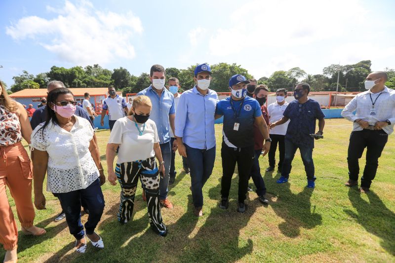 Inauguração do Estádio Municipal Begozão - Benevides <div class='credito_fotos'>Foto: Jader Paes / Agência Pará | <a href='/midias/2020/originais/7147_c5c55199-75e1-4395-aa43-b0249e376996.jpg' download><i class='fa-solid fa-download'></i> Download</a></div>