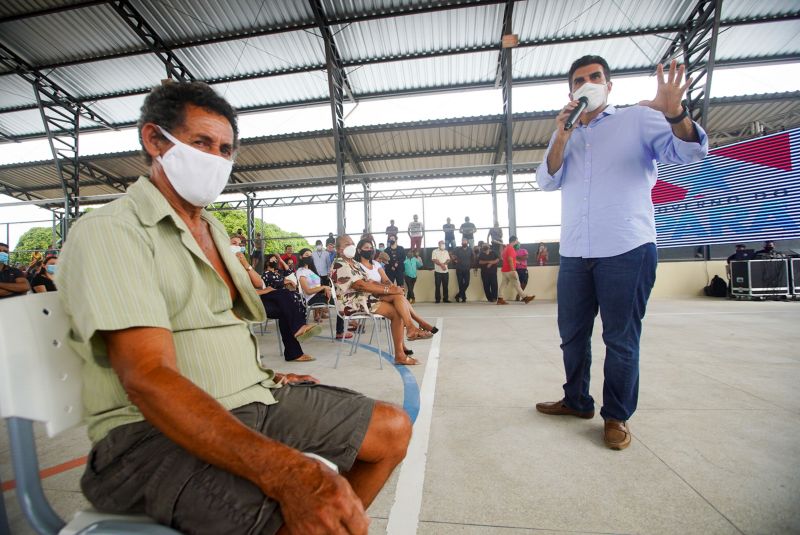 Governo do Estado Entrega títulos de terra em Santa Maria do Pará <div class='credito_fotos'>Foto: Marco Santos / Ag. Pará | <a href='/midias/2020/originais/7150_36f1a5b7-4255-0574-820d-3a153f569b13.jpg' download><i class='fa-solid fa-download'></i> Download</a></div>