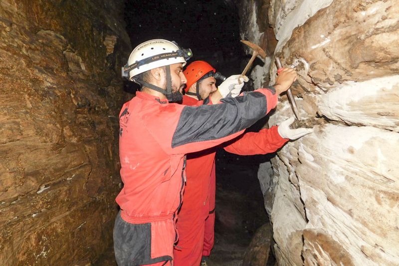 Araguaia possuem um rico Patrimônio Espeleológico, representado por mais de 475 cavernas, com destaque para a Caverna Serra das Andorinhas <div class='credito_fotos'>Foto: ASCOM / IDEFLOR-BIO | <a href='/midias/2020/originais/7153_60c0db80-adb8-716e-dfdd-caf0069dd1af.jpg' download><i class='fa-solid fa-download'></i> Download</a></div>