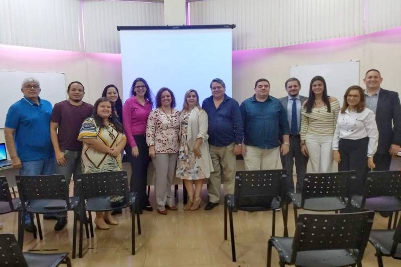 Participantes da primeira reunião do Grupo de Trabalho em 2020