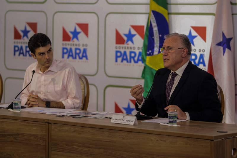 Helder Barbalho e Alberto Beltrame voltaram a ressaltar a importância do isolamento e distanciamento social