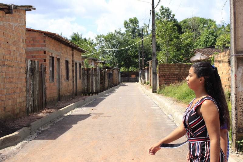 Rua em Marituba Asfaltada