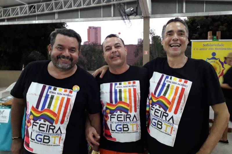 Beto Paes, Davison Porteglio e Chico Vaz: luta pela conquista de direitos e igualdade