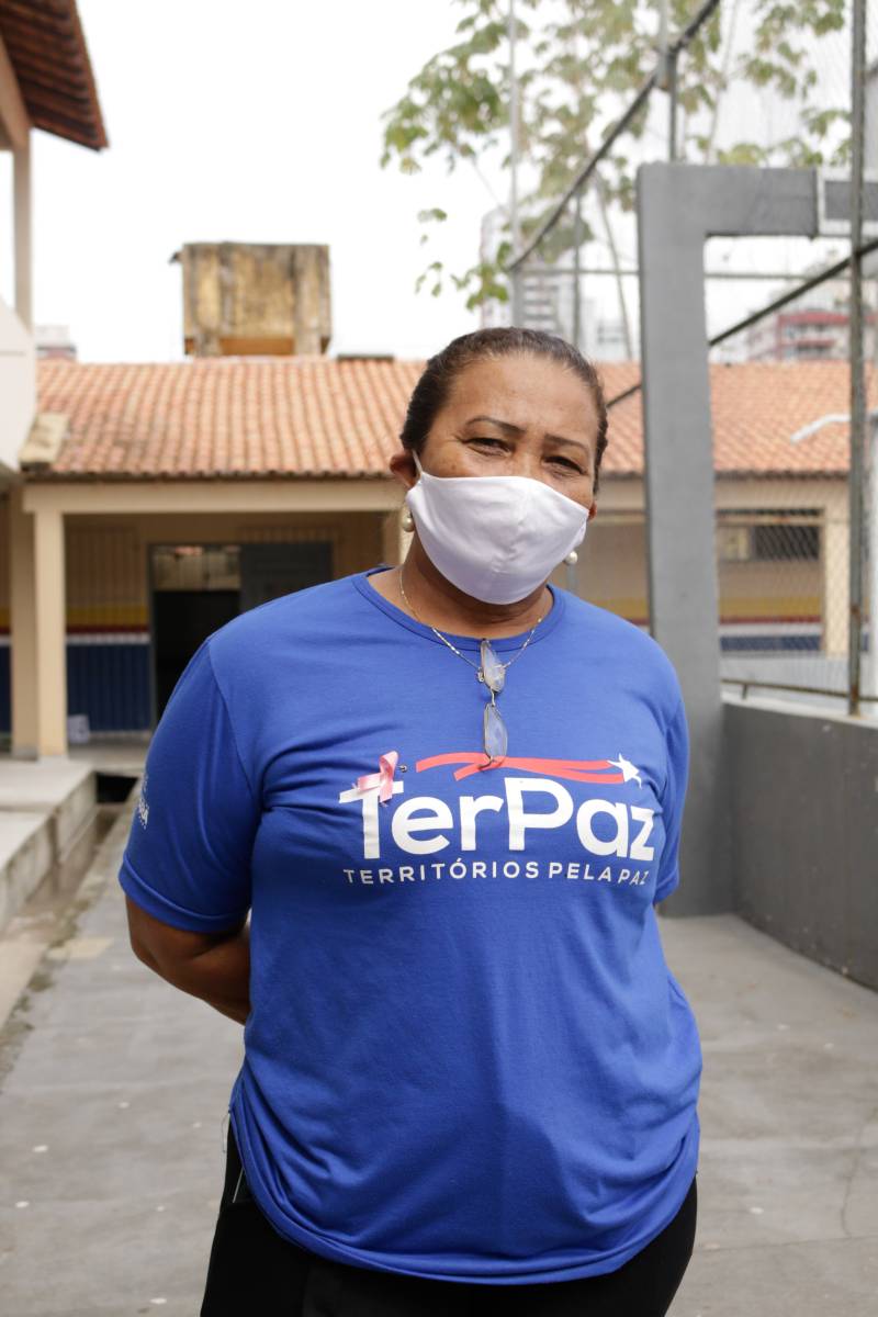 Rosa Correa, lider comunitária do Jurunas