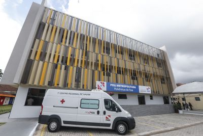notícia: Governo do Estado determina que Policlínica Metropolitana atenda pacientes com sintomas respiratórios agudos