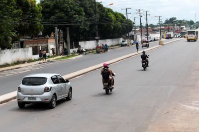 notícia: Governo avança em obras de duplicação da rua Yamada e rodovia do Tapanã