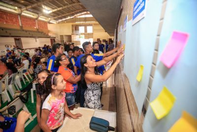 notícia: TerPaz: Marituba participa da escolha de oficinas na Escola Dom Calábria