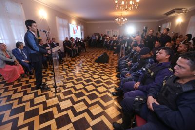 galeria: Policiais civis e militares são homenageados por apreensão histórica de drogas no Pará