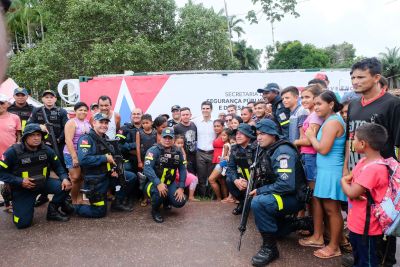 galeria: Novo posto policial na PA-151 garante mais segurança para quem mora ou trafega na via