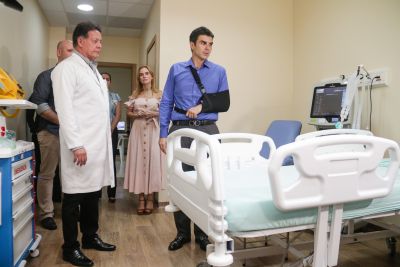 galeria: Corona Vírus - Governo visita UTI