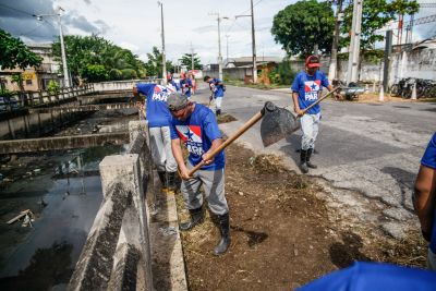 galeria: Governo do Pará inicia ações de combate a alagamentos em Belém