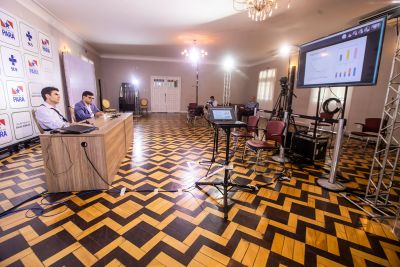 galeria: Governador em Video Conferência sobre Meio Ambiente