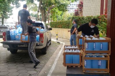 notícia: Álcool em gel apreendido será utilizado por servidores dos órgãos de saúde e segurança
