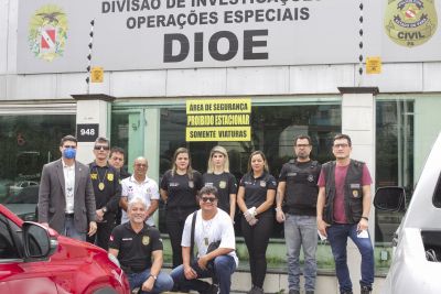 galeria: Procon e Polícia Civil seguem combatendo preços abusivos de álcool em gel e máscaras