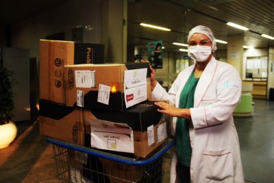 galeria: Doação para hospitais - Material Hospitalar