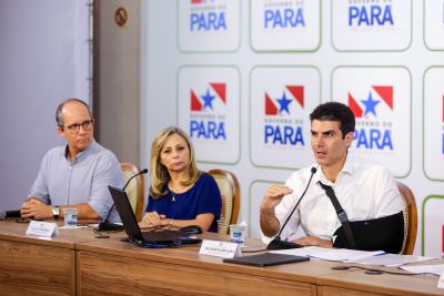 notícia: Governador anuncia mais recursos para o combate ao novo coronavírus e divulga ações de saúde e educação