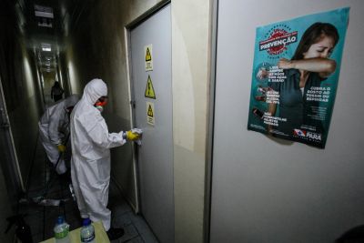 notícia: Secretarias estaduais são higienizadas para ampliar segurança dos ambientes