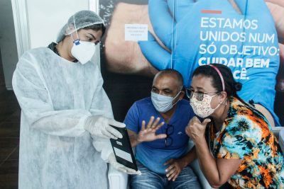 galeria: Video Conferencia - Hospital de Campanha em Belem