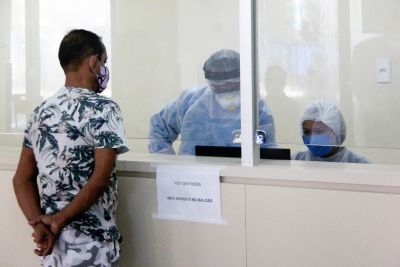 notícia: Hospital Abelardo Santos registra queda de 79% no número de atendimentos