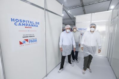 notícia: Governo do Estado entrega Hospital de Campanha em Breves, no Marajó
