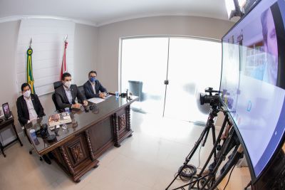 galeria: Video Conferência Governador