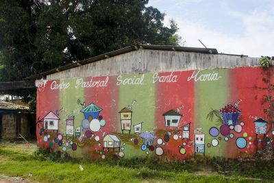 galeria: Moradores da Cabanagem recebem 200 cestas de alimentos por meio do Terpaz