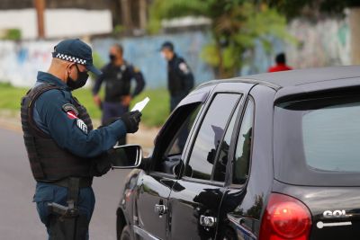 notícia: Órgãos de Segurança reforçam fiscalização no período de lockdown