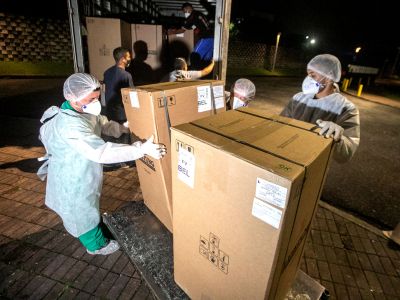 galeria: 50 novos respiradores para tratamento do coronavírus.