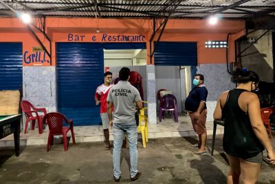 notícia: Polícia Civil fecha estabelecimentos e adverte clientes na capital e no interior do Pará