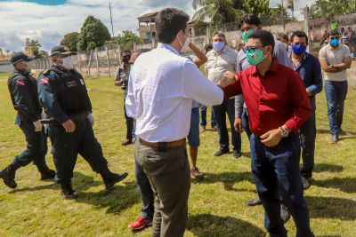 galeria: Governador Helder Barbalho acompanha ações da Policlínica Itinerante em Portel