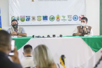 galeria: Governo do Estado e Governo Federal avaliam ações de combate ao desmatamento ilegal e queimadas no Pará