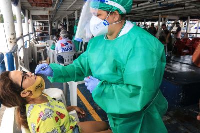 notícia: Quase 500 moradores são atendidos em dois dias de ação itinerante em Ponta de Pedras