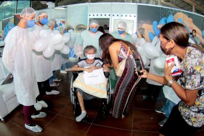 galeria: Hospital de campanha do Hangar - altas médicas