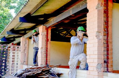 galeria: Seduc comanda mais de 50 obras em escolas estaduais