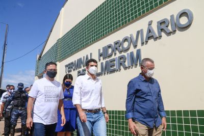 notícia: Obras do terminal hidroviário de Almeirim estão em fase final