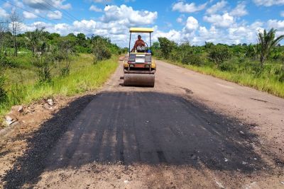 notícia: Obras de conservação da PA-151 são intensificadas pela Setran