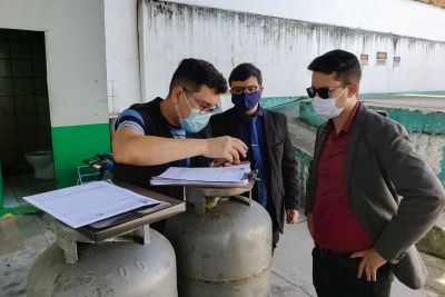 notícia: Procon Pará fiscaliza distribuidoras de gás na Região Metropolitana de Belém