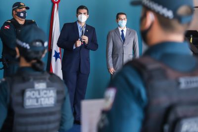 galeria: Governador homenageia policiais Militares e civil