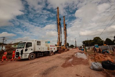 galeria: NGTM intensifica obras do viaduto e túneis da BR-316