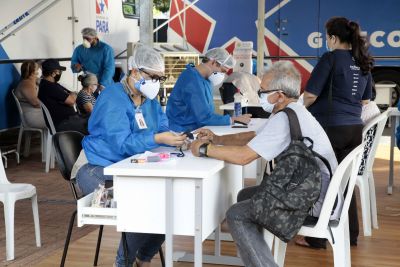 notícia: Com redução de casos da Covid-19, Policlínica Itinerante encerra atendimento no final de semana