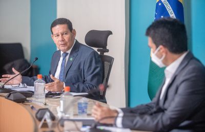 notícia: Hamilton Mourão diz que o modelo paraense é um dos melhores no combate ao coronavírus