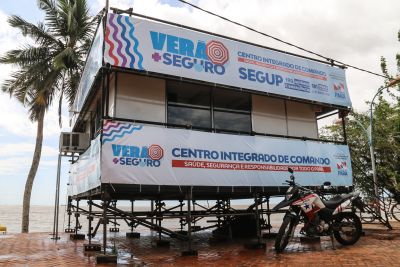 notícia: Mais de 280 agentes reforçam a segurança no distrito de Mosqueiro