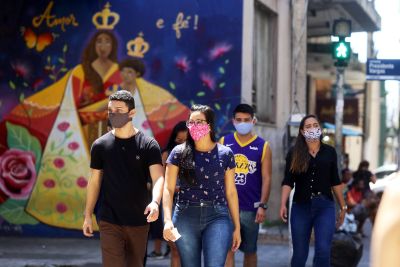 notícia: No último dia de julho, 36,87% das pessoas ficaram em casa no Pará