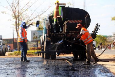 notícia: Governo do Estado expande programa Asfalto Por Todo o Pará e anuncia investimentos em 12 municípios