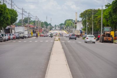 notícia: Obras de requalificação da Rodovia do Tapanã seguem na reta final