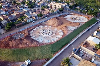 notícia: Obras da Usinas da Paz avançam em Belém e no interior do Estado