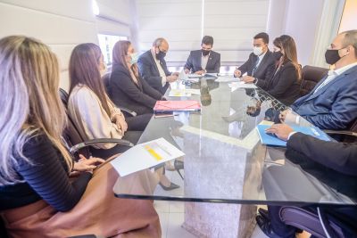 notícia: Governo do Pará garante mais de R$ 80 milhões em recursos para obras de saneamento em Belém e Santarém
