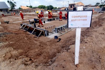 notícia: Priorizar mão de obra local é uma das diretrizes da construção das Usinas da Paz