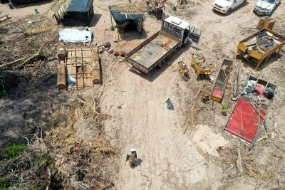 notícia: Operação Amazônia Viva fecha garimpo ilegal na região do Xingu