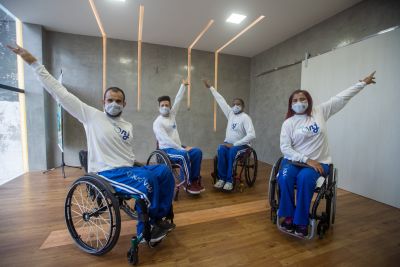 notícia: Pará conquista 24 medalhas na dança em cadeira de rodas